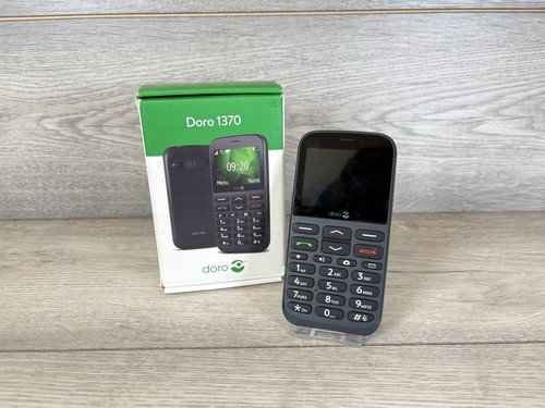 Doro 1370 black senior - 1370, sos