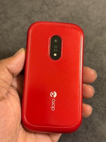 Doro 6040 red - red, unlocked