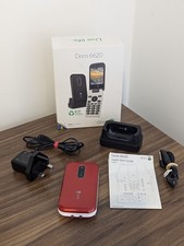 Doro 6620 - Unlocked - Red &